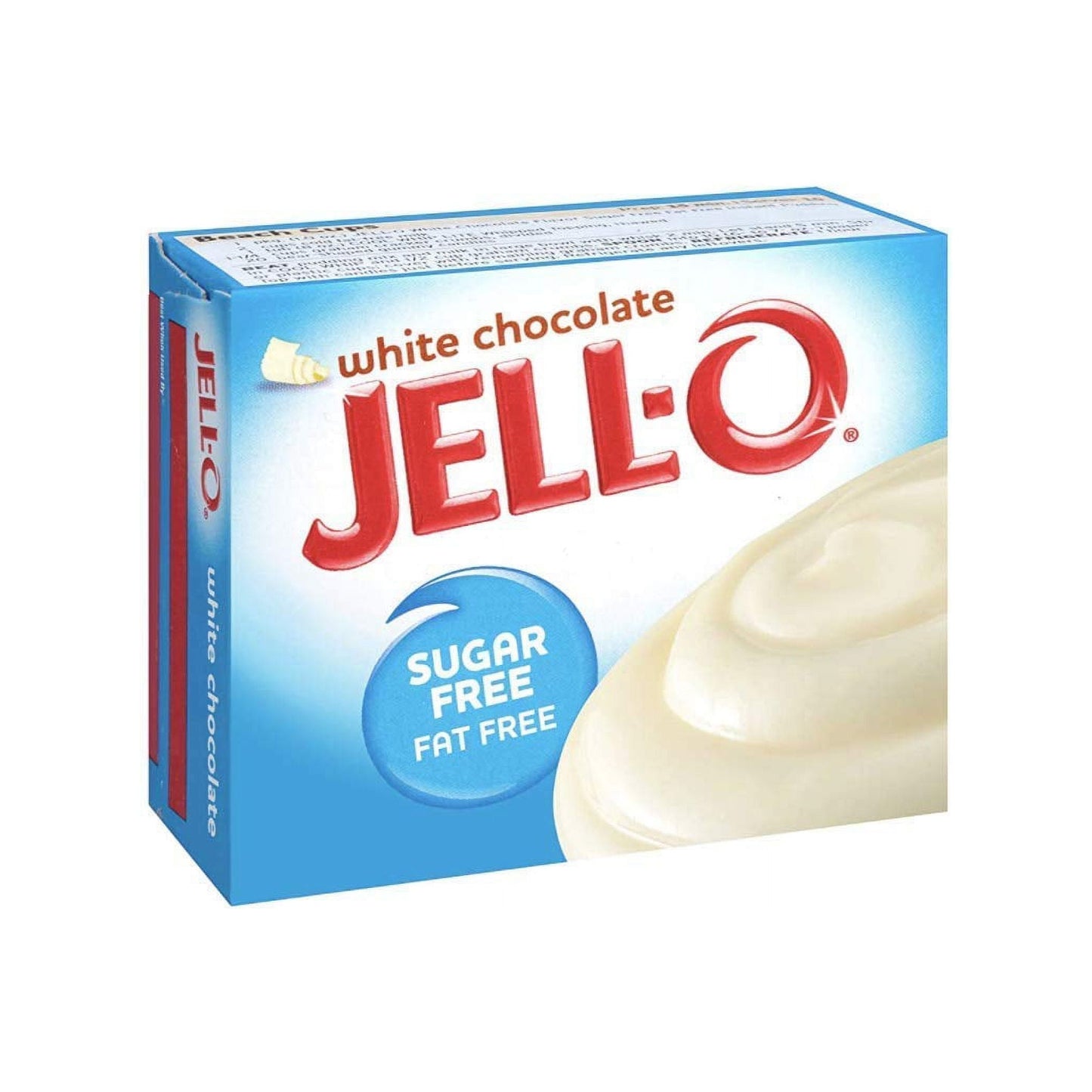 Jell-o Sugar-free Instant White Chocolate Pudding & Pie Filling, 1 Ounce (Pack of 4)