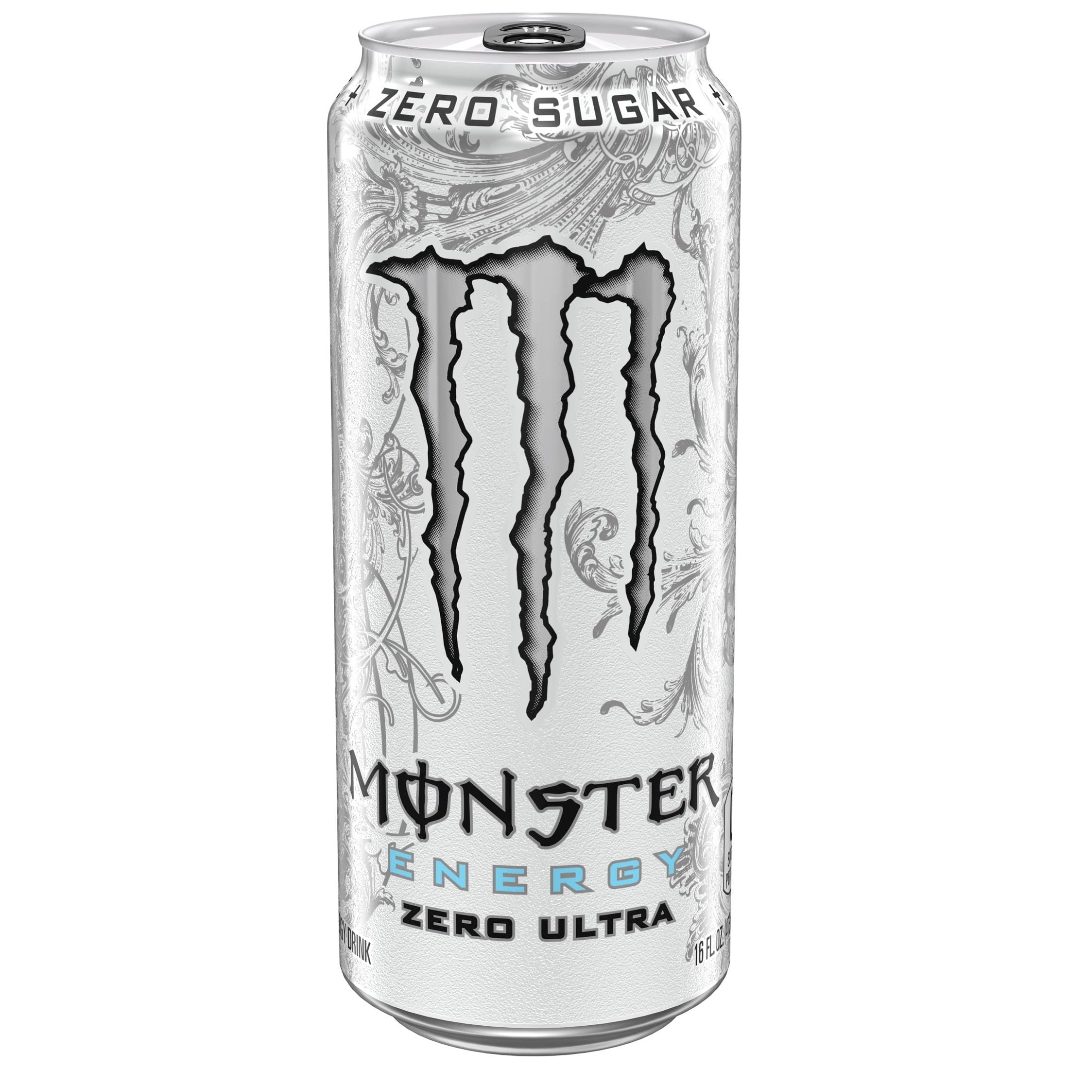 Monster Zero Ultra Sugar-Free Energy Beverage, 16 fl oz - Monster Energy