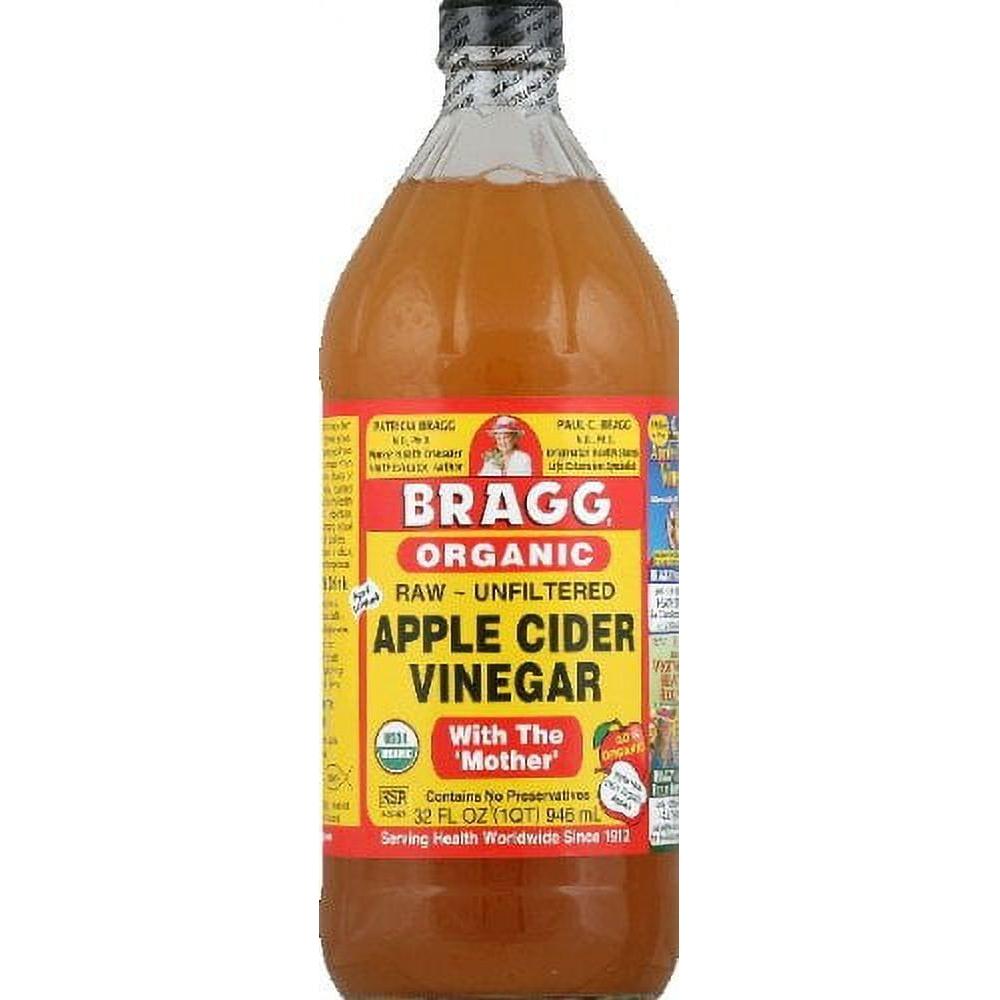 Bragg Organic Raw Apple Cider Vinegar, 32 Ounce - 3 Pack - Bragg