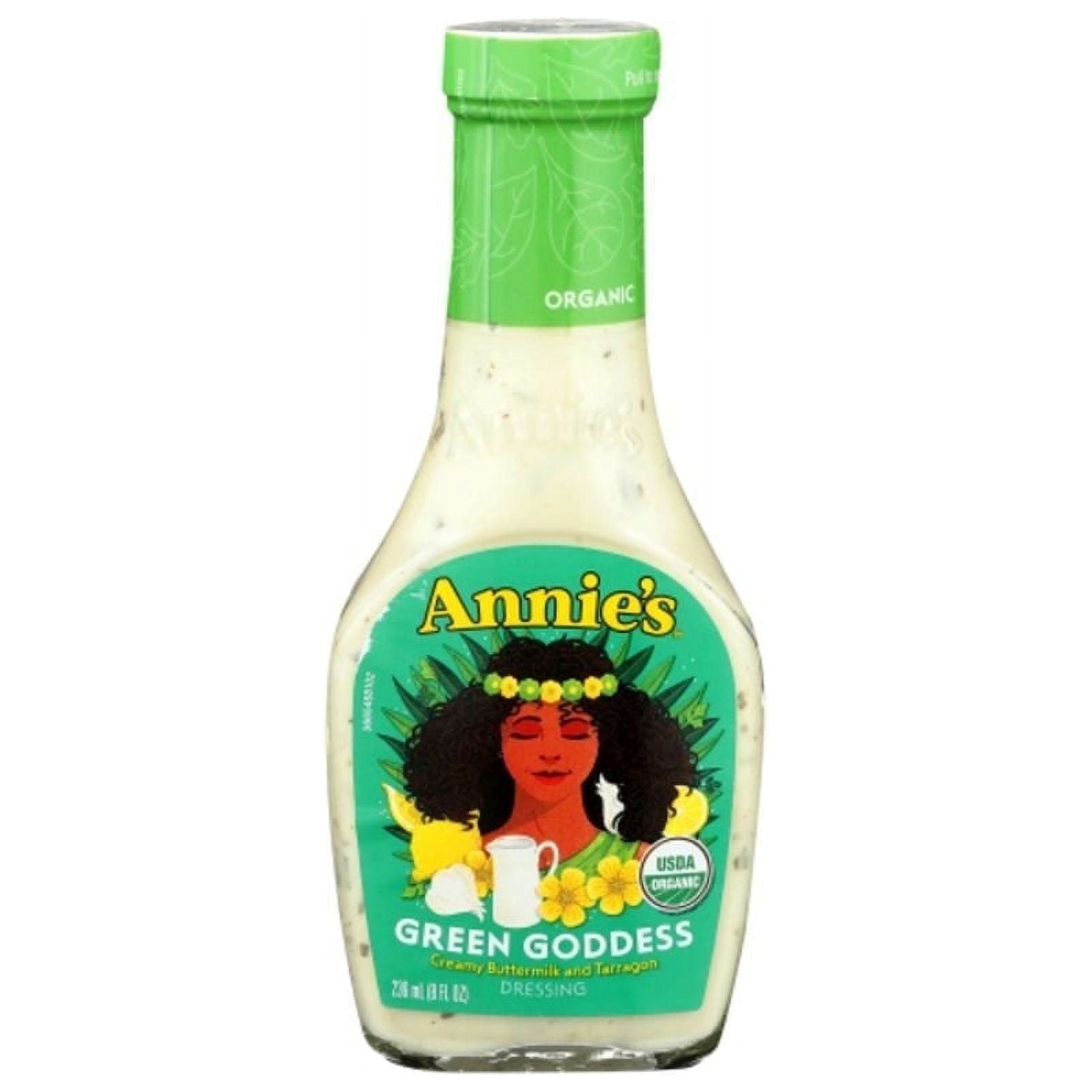 Annie's Organic Green Goddess Salad Dressing - 8 fl oz (Pack of 2) - Annie's