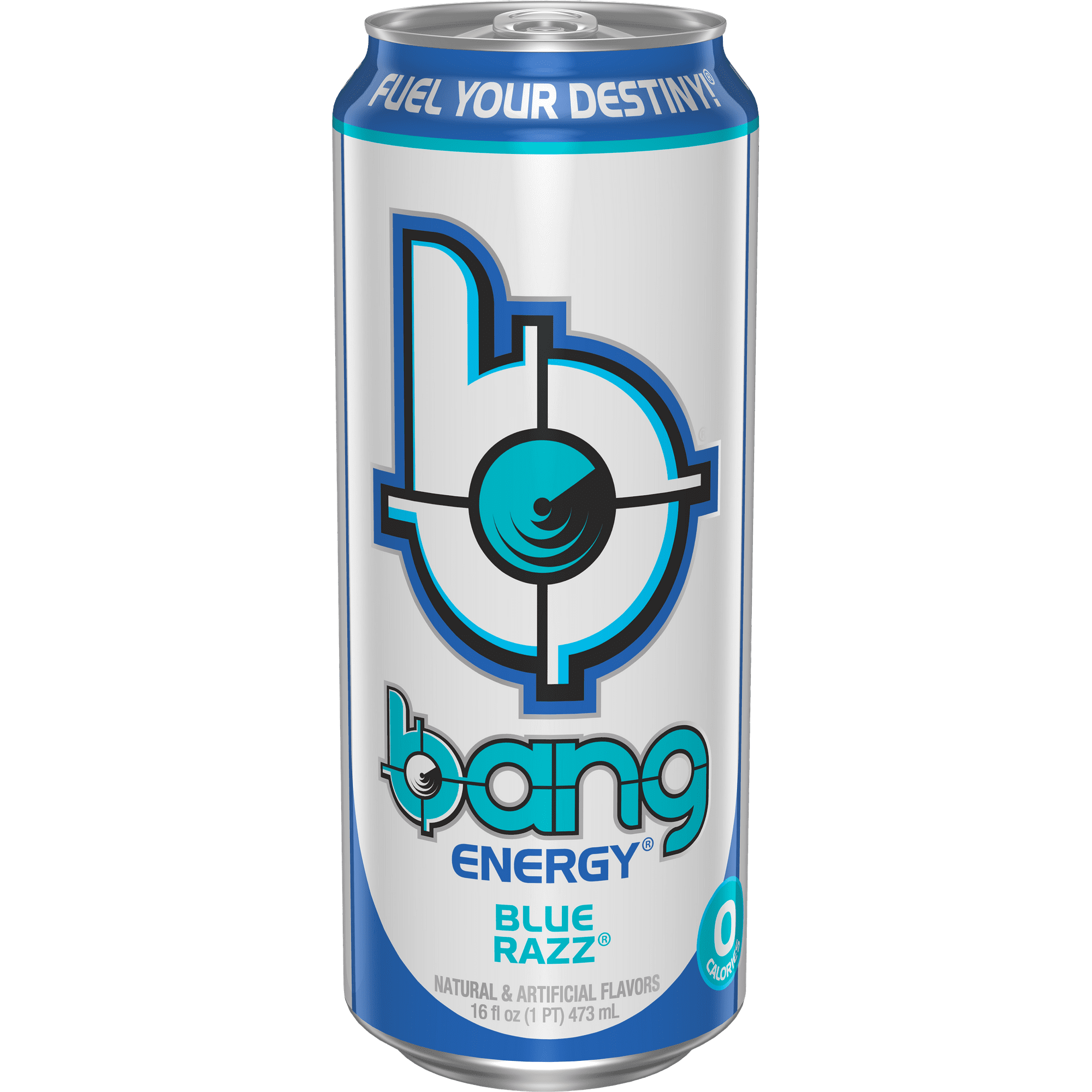 BANG Energy Drink, Blue Raspberry Blast, 16 oz, Pack of 4 - Bang Energy