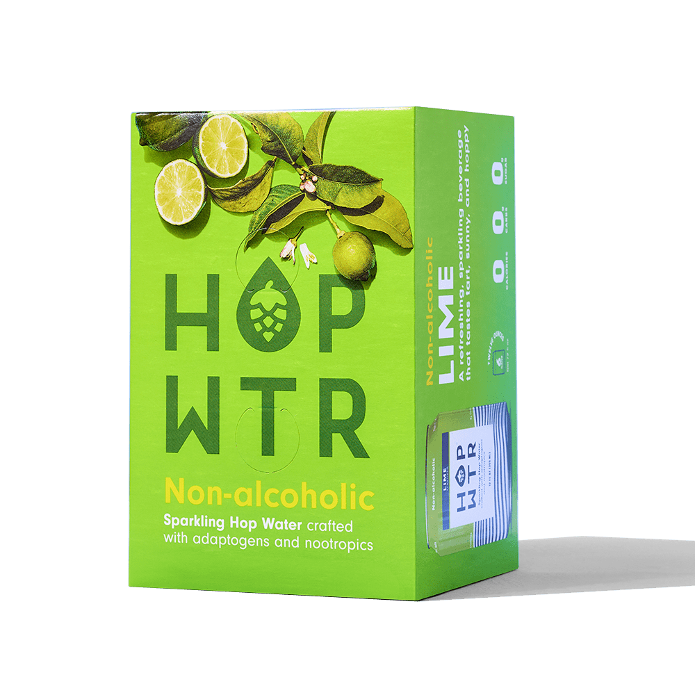 HOP WTR Lime Burst - 6pk/12 fl oz Cans