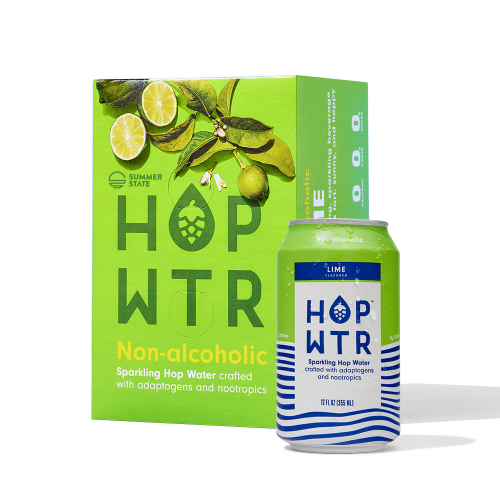 HOP WTR Lime Burst - 6pk/12 fl oz Cans