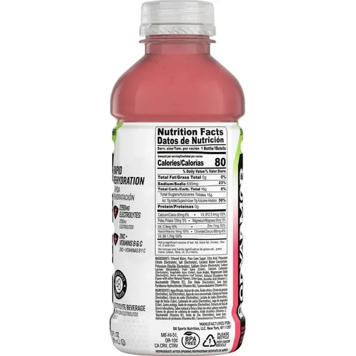 BODYARMOR Flash IV Strawberry Kiwi Electrolyte Sports Drink, 20 fl oz, 6 Pack - BODYARMOR