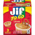 Jif To-Go Creamy Peanut Butter Cups (3 Pack, 1.5 oz Each) - Jif