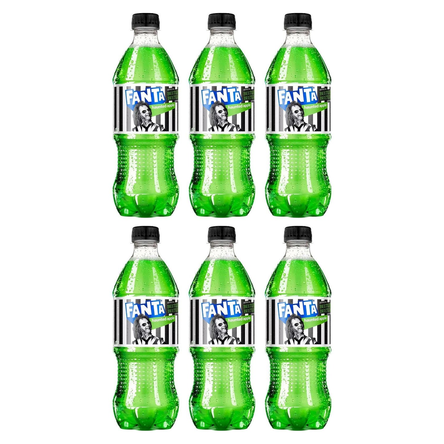 Fanta Haunted Apple 6-Pack - Spooktacular 20oz Refreshment