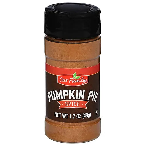 Our Family Spice, Pumpkin Pie 1.7 Oz