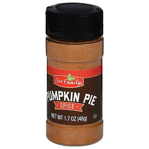 Our Family Spice, Pumpkin Pie 1.7 Oz